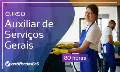 Curso online gratuito de auxiliar de serviços gerais