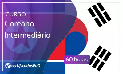 Curso online gratuito de Coreano Intermediário