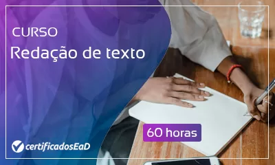 Curso online gratuito de Redação de Texto